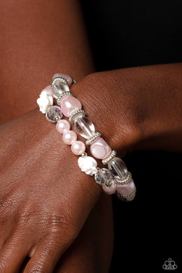 Who ROSE There? - Pink Bracelet - Paparazzi Accessories