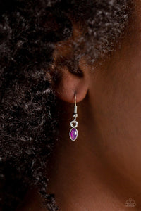 Lustrous Laurels - Purple Necklace - Paparazzi Accessories