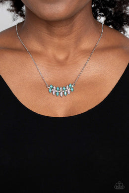 Lustrous Laurels - Green Necklace - Paparazzi Accessories