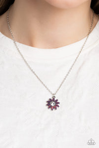 Daisy Diva - Purple Necklace - Paparazzi Accessories