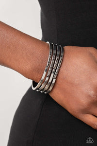 Labyrinth Lure - Silver Bracelet - Paparazzi Accessories