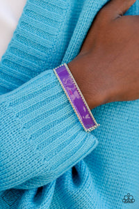 Vintage Vivace - Purple Bracelet - Paparazzi Accessories