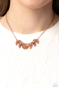 LUNAR Has It - Copper Necklace - Paparazzi Accessories