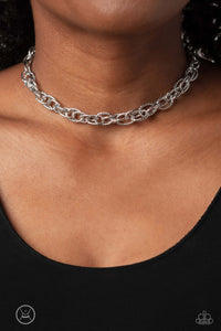 If I Only Had a CHAIN - Silver Necklace - Paparazzi Accessories