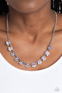 Tabloid Treasure - Purple Necklace - Paparazzi Accessories