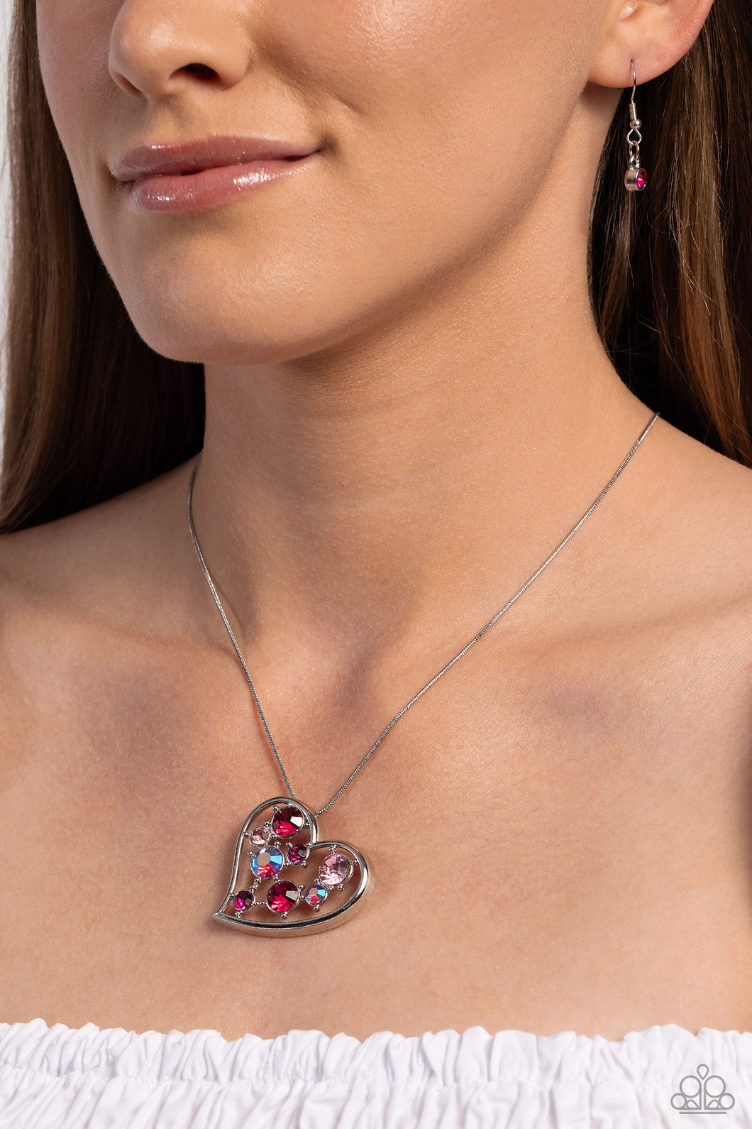 Romantic Recognition - Pink Necklace - Paparazzi Accessories