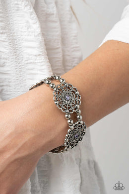 Ornamental Occasion - Purple Bracelet - Paparazzi Accessories