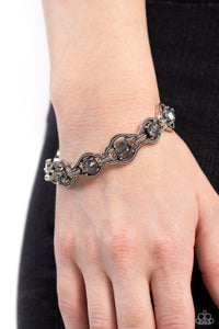 ROPE For The Best - Silver Bracelet - Paparazzi Accessories