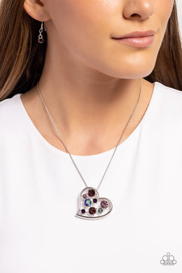 Romantic Recognition - Purple Necklace - Paparazzi Accessories