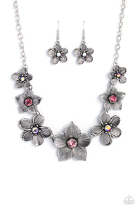free-floral-pink-necklace-paparazzi-accessories