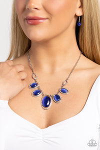 A BEAM Come True - Blue Necklace - Paparazzi Accessories