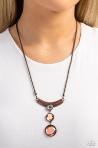 Alluring Andante - Copper Necklace - Paparazzi Accessories