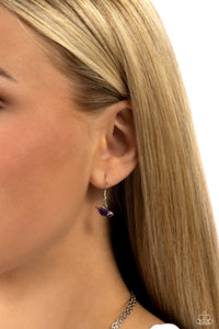 Chiseled Caliber - Purple Necklace - Paparazzi Accessories