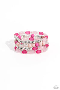 glassy-gait-pink-bracelet-paparazzi-accessories
