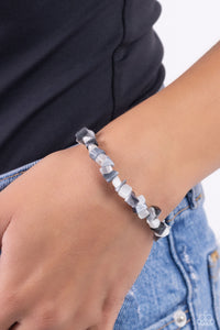 Chiseled Cameo - Silver Bracelet - Paparazzi Accessories