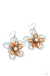 pearl-crush-orange-earrings-paparazzi-accessories