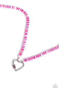 clearly-carabiner-pink-necklace-paparazzi-accessories