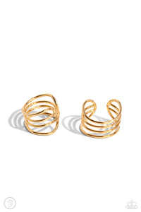 linear-leader-gold-post earrings-paparazzi-accessories