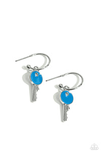 key-performance-blue-earrings-paparazzi-accessories