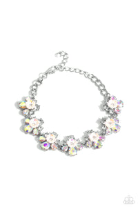 floral-frenzy-white-bracelet-paparazzi-accessories
