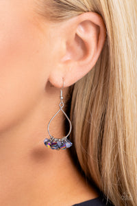 Charm of the Century - Blue Earrings - Paparazzi Accessories
