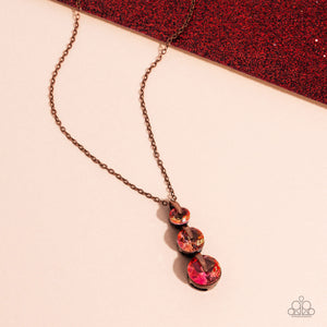 Ombré Obsession - Copper Necklace - Paparazzi Accessories