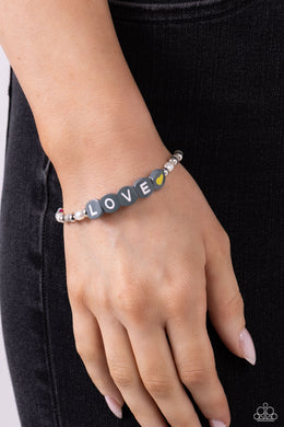 Love Language - Silver Bracelet - Paparazzi Accessories