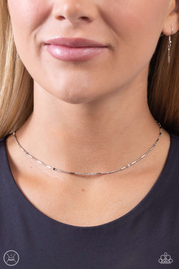 Serenity Strand - Silver Necklace - Paparazzi Accessories