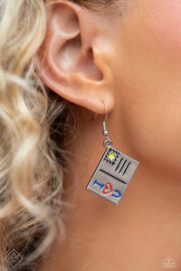 Tourist Tradition - Multi Earrings - Paparazzi Accessories