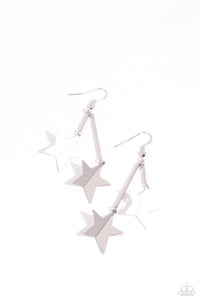 stellar-stagger-white-earrings-paparazzi-accessories