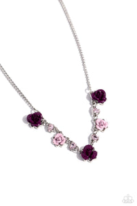 strike-a-rose-purple-necklace-paparazzi-accessories