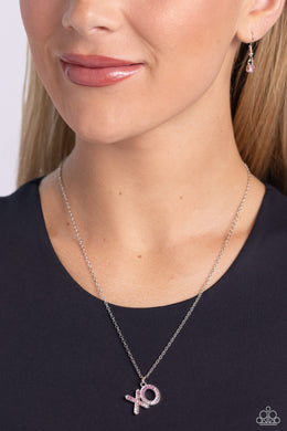 XO Showcase - Pink Necklace - Paparazzi Accessories