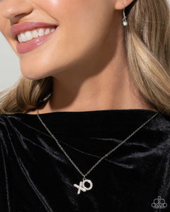 XO Showcase - White Necklace - Paparazzi Accessories