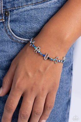 I Will Trust In You - Blue Bracelet - Paparazzi Accessories