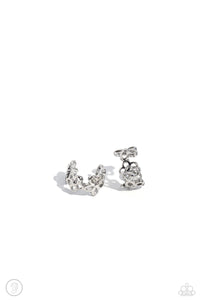 daisy-debut-silver-post earrings-paparazzi-accessories