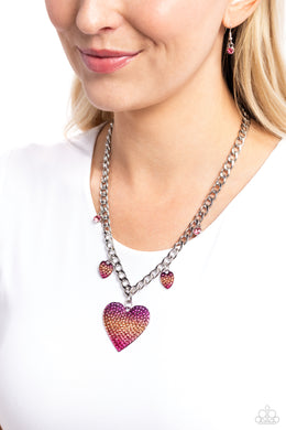 For the Most HEART - Pink Necklace - Paparazzi Accessories