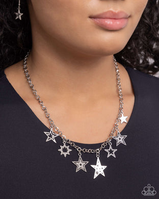 Starstruck Sentiment - Black Necklace - Paparazzi Accessories