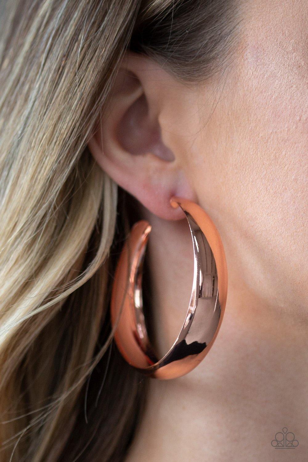 Gypsy Goals - Copper Earrings - Paparazzi Accessories - Sassysblingandthings