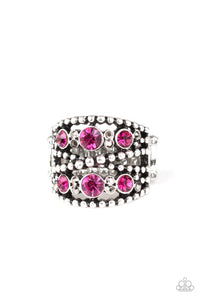 Prismatic Powerhouse - Pink Ring - Paparazzi Accessories - Sassysblingandthings
