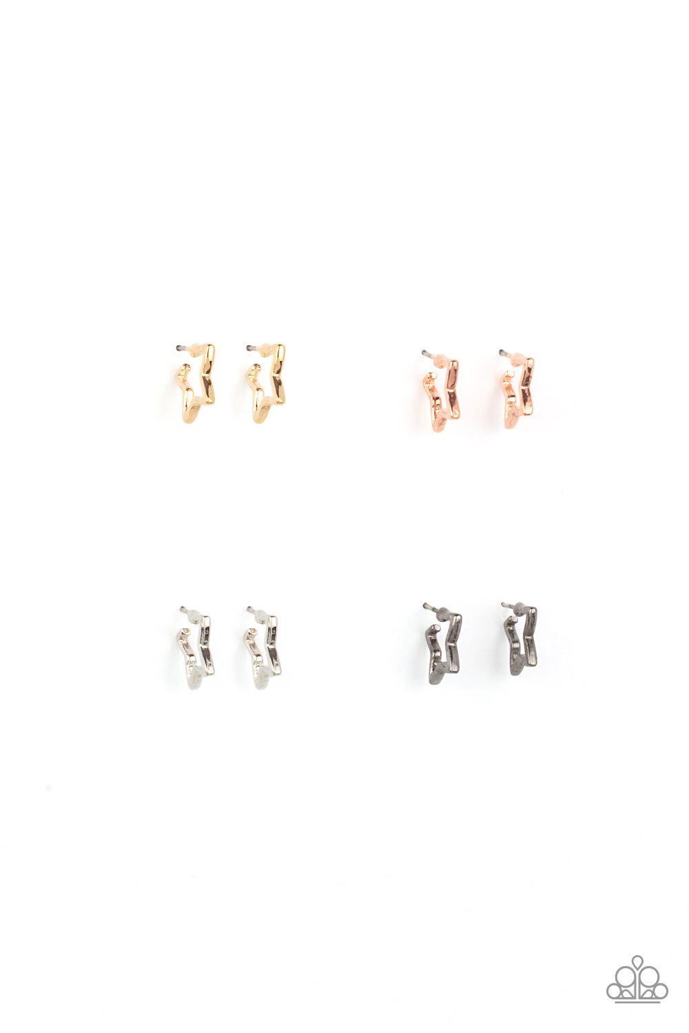 Starlet Shimmer - Kids Earrings P5SS-MTXX-345XX - Paparazzi Accessories