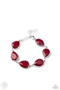 REIGNy Days - Red Bracelet - Paparazzi Accessories - Sassysblingandthings