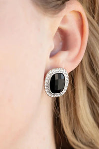The Modern Monroe - Black Earrings - Paparazzi Accessories