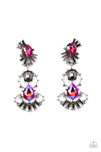 Ultra Universal - Pink Earrings - Paparazzi Accessories