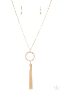 Straight To The Top - Gold Necklace - Paparazzi Accessories - Sassysblingandthings