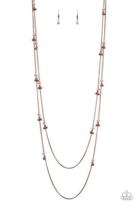Ultrawealthy - Copper Necklace - Paparazzi Accessories - Sassysblingandthings