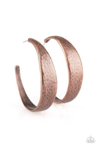 HOOP and Holler - Copper Earrings - Paparazzi Accessories - Sassysblingandthings